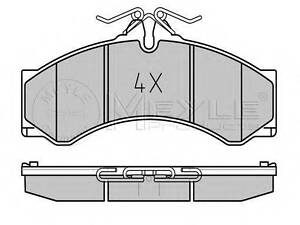 Колодки гальмівні дискові задні, комплект MEYLE 0252907620 на MERCEDES-BENZ SPRINTER 3-t автобус (903)
