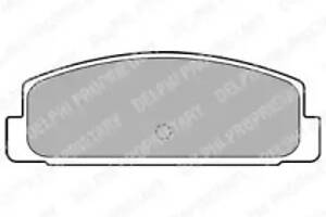 Колодки тормозные дисковые задние, Mazda 323, 626, RX-7 94-05