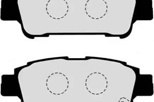 Колодки гальмівні дискові задні LEXUS, TOYOTA (вир-во Jakoparts)