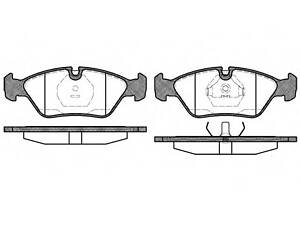 Колодки тормозные перед. BMW E28 518-528 81-88