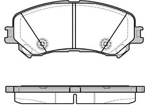 Колодки гальмівні, RENAULT ESPACE V (02/15-)