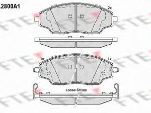 Колодки OPEL 95231012 на CHEVROLET SONIC Наклонная задняя часть (T300)