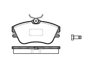 Колодки передні R15, 1.9/2.4D -99 (тип LUCAS) (невент. диск)