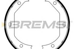 Колодки ручного тормоза BMW 3(E46,E90-92) 00-13/5(E39) 95-04/X1(E84) 09-15 (ATE)