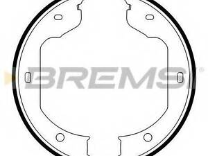 Колодки ручного гальма T5 03> (Bendix) BREMSI GF0081 на BMW 5 седан (E39)