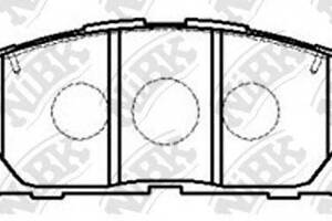 Колодки тормозные (без датчика) NIBK PN1521 на TOYOTA CAMRY седан (AVV5_, XV5_)