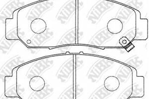 Колодки гальмівні (без датчика) NIBK PN8465 HONDA LEGEND Mk III (KA9)