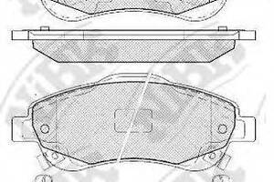 Колодки тормозные (без датчика) NIBK PN8808 на HONDA CR-V Mk III (RE)