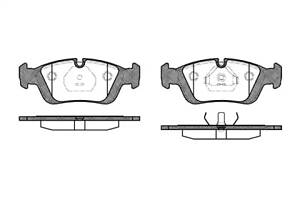 Колодки гальмівні, передні, BMW 3 (E36/E46), Z3 (E36), Z4 (E85)