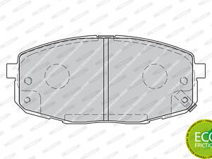 Колодки гальмівні, передні, Hyundai i30\Kia Cerato, Carens 07-