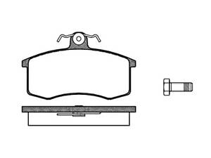 Колодки гальмівні, передні, VW Bora; LADA 110, 111, 112, Kalina, Samara; 1.5-2.0, 95-12
