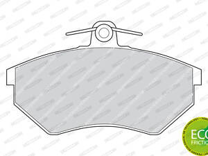 Колодки тормозные, 1.4-2.0 +TDI/SDI 85-04