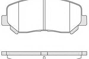 Колодки тормозные диск. перед. (пр-во Remsa) Mazda Cx-5 2.0 11-,Mazda Cx-5 2.2 11- (P14133.02) WOKING