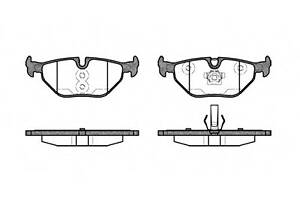 Колодки тормозные диск. задн. (пр-во Remsa) BMW 3e36, 3e46 (P3653.40) WOKING