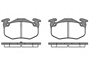 Колодки тормозные диск. задн. (пр-во Remsa) Renault Megane I , Peugeot 306 (P0443.50) WOKING