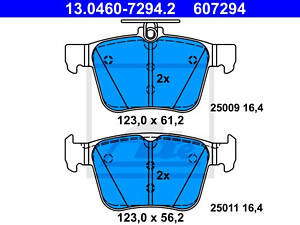 Колодки тормозные дисковые, AUDI A3; SKODA Kodiaq, Superb III; VW Arteon, Golf VII, Passat, Tiguan, Touran; 1.0-2.0, 14-