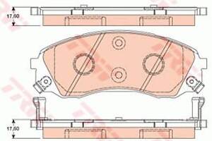 Колодки тормозные дисковые, HYUNDAI/KIA, 2.2-2.9, D4CB, 97-