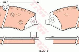 Колодки тормозные дисковые, LAND ROVER Discovery/Range Rover, 3.0-5.0, 06-