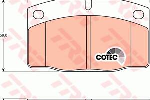 Колодки тормозные дисковые, OPEL Ascona/Astra/Costra/Manta/Omega/Vectra, 1.0-2.3, 20 SEH, 75-95