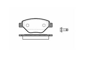 Колодки тормозные дисковые 02270.00 BMW 3 E46 99-05