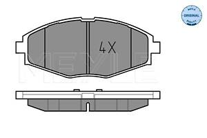 Колодки тормозные дисковые передние, CHEVROLET Matiz/Spark, DAEWOO Lanos/Matiz, 0.8-1.5, 97-