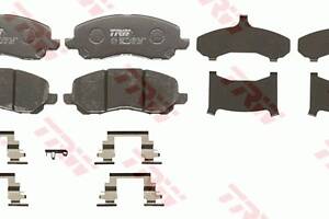 Колодки тормозные дисковые передние, CHRYSLER/DODGE/JEEP/MITSUBISHI, 1.6-2.7, ECD/ECE, 06-