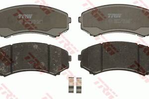 Колодки тормозные дисковые передние, MAZDA MPV, MITSUBISHI Pajero/Proudia, 2.0-4.5, 95-