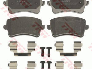 Колодки тормозные дисковые задние, AUDI A4/A5/Q5, 08-
