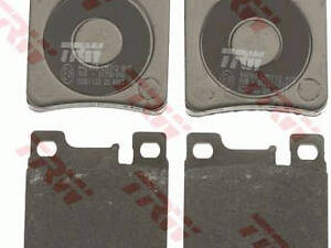 Колодки тормозные дисковые задние, MB C (W202/W203/C202/C203), E (W124/C124/W210/S210)
