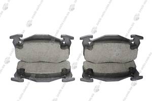 Колодки тормозные дисковые задние 4251.04 Peugeot 206, 306/Renault Clio, Megane (97-) (E07PADFR00151) KAP