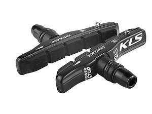 Колодки тормозные картриджные KLS Powerstop V-01 для V-Brake пара (1085-8585019319494)