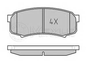 Колодки гальмівні MEYLE 0252194715PD на TOYOTA LAND CRUISER (_J8_)