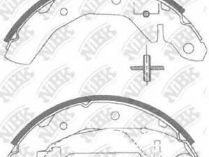 Колодки тормозные NIBK FN11821 на CHEVROLET Spark (M200, M250)