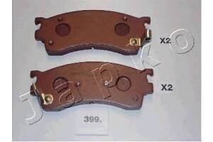 Колодки тормозные передние Mazda MX-6, 626, 323F, Premacy 1.6-2.0 (91-05)/Ford USA Probe II 2.0, 2.5 (92-98) (50399) JAP