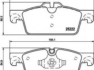 Колодки тормозные TEXTAR 2522201 на PEUGEOT 508