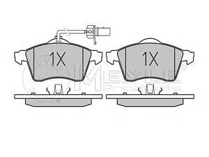 Колодки тормозные VW LT 28-46 II фургон (2DA, 2DD, 2DH) TRANSPORTER IV фургон (70XA)