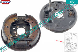 Колодки тормозные задние / защита тормозного диска правая ( тормозной механизм ) 545120025 LDV / ЛДВ MAXUS 2005-