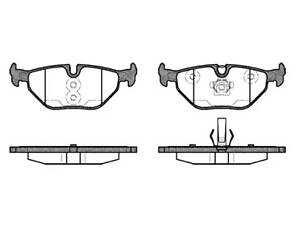 Колодки тормозные, задние, BMW 3 Series (E36)/Compact/Coupe/Touring (09/90-08/00)