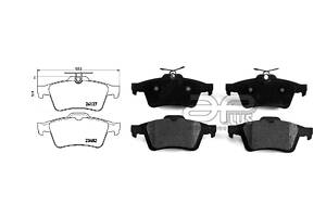 Колодки гальмівні задні Ford Escape USA2013-2016 / Focus USA 07-11 25814674, 425405