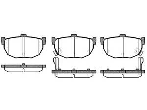 Колодки тормозные, задние, KIA CERATO (LD) (04/04-)