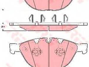 колодки TRW GDB1558 на BMW 7 седан (E65, E66, E67)