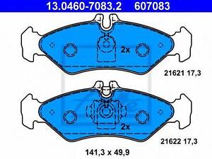 Колодки VAG 2D0698451D на MERCEDES-BENZ SPRINTER 2-t автобус (901, 902)