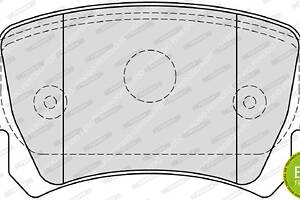 Колодки задние, (тип TRW) 04- (L=105mm)