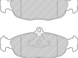 Колодки гальмівні дискові, комплект FERODO FDB732 на OPEL CORSA A Наклонная задняя часть (93_, 94_, 98_, 99_)