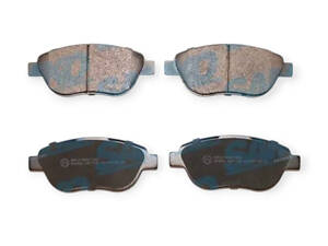 Колодки Peugeot 207, Citroen C4, Fiat Doblo (2003-) передние тормозные