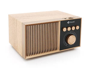 Колонка Kisonli G10 Bluetooth 5.0, 1х5W, 1200mAh, ≥90dB, USB/TF/BT/FM/AUX, DC: 5V/1A, Red-Wood, BOX, Q50