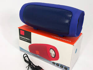 Колонка портативная акустическая система Charge Mini E3 (аналог). Цвет: синий