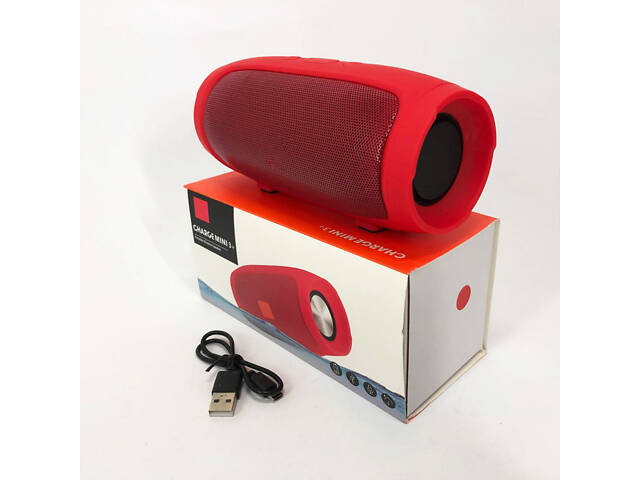 Колонка портативная акустическая система Charge Mini E3 (аналог). Цвет: красный - Фото 2