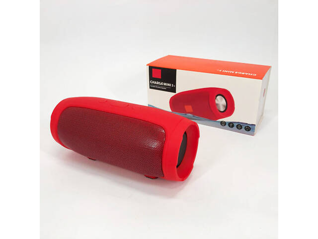 Колонка портативная акустическая система Charge Mini E3 (аналог). Цвет: красный - Фото 11