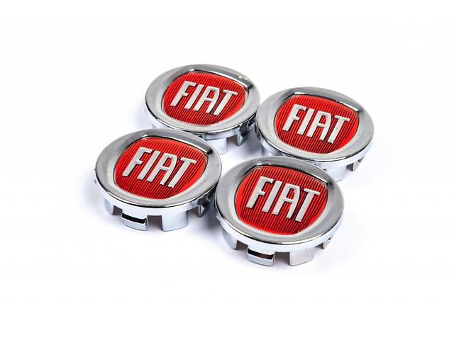 Колпачки в оригинальные диски 49/42,5 мм (4 шт) для Fiat Idea 2003 -2024